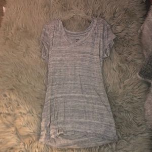 Short sleeved long shirt